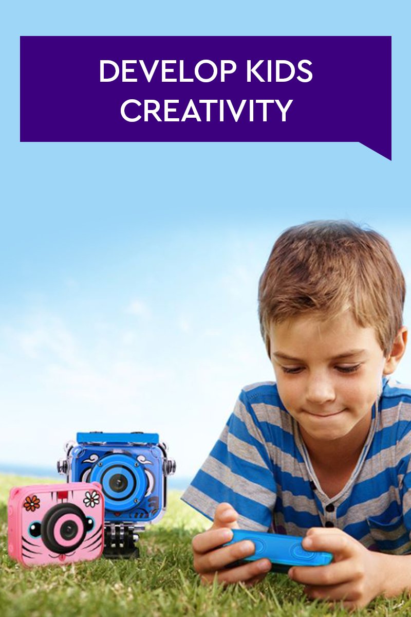 Mini Kids High-Quality Sports Camera