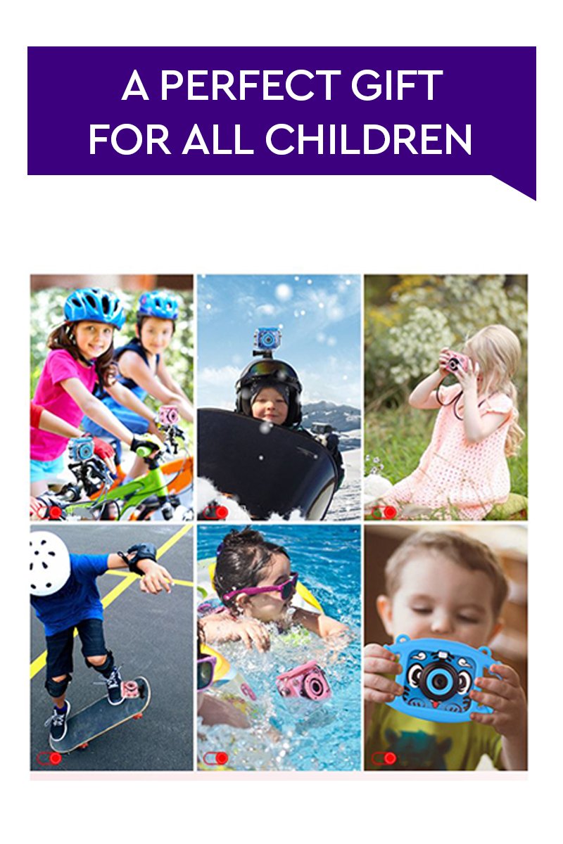 Mini Kids High-Quality Sports Camera
