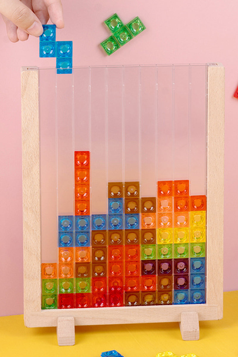 Geometric Shape Cognitive Tetris Puzzle Game
