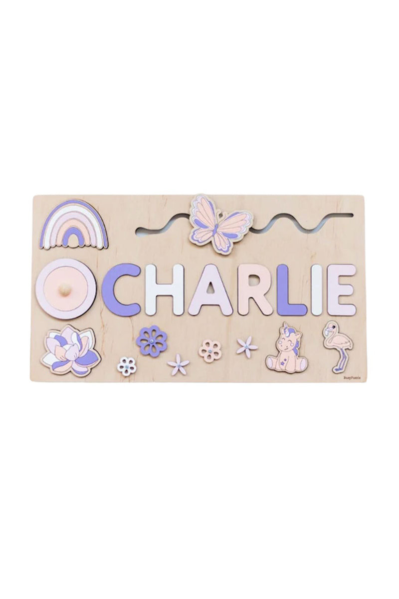 Custom Name Montessori Wooden Board