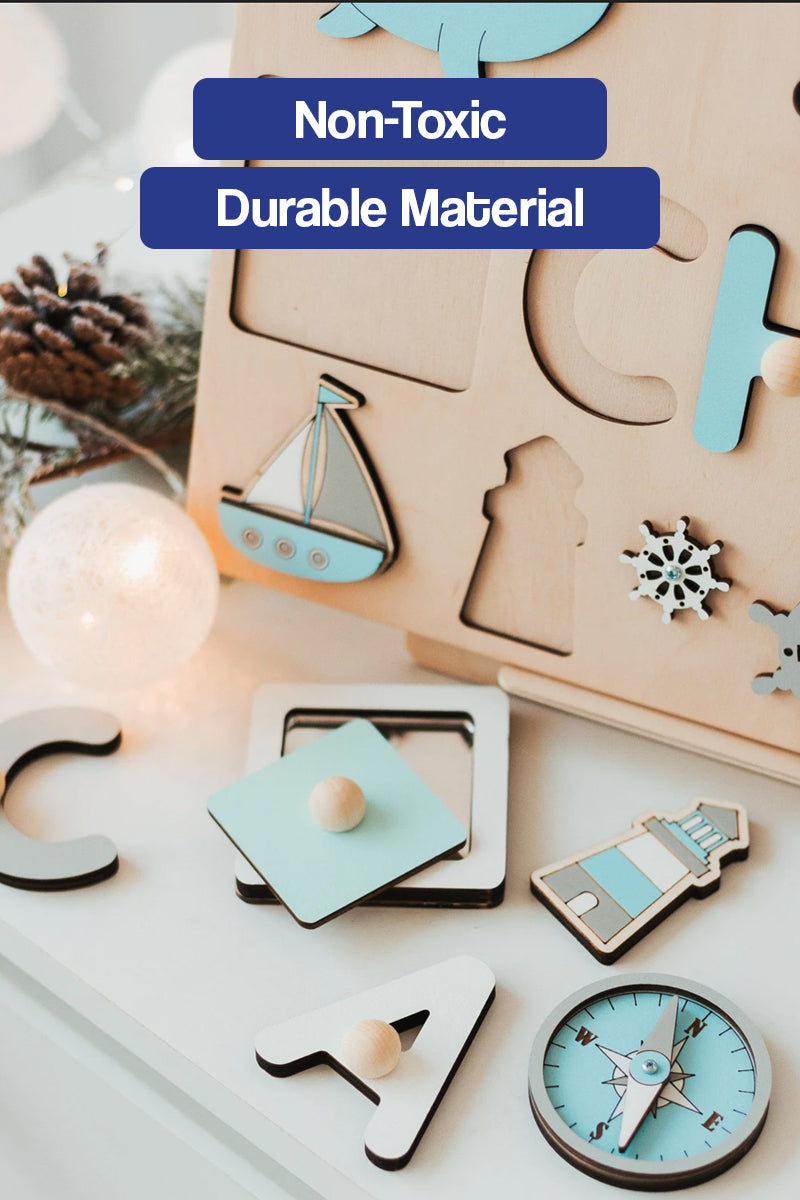 Custom Name Montessori Wooden Board