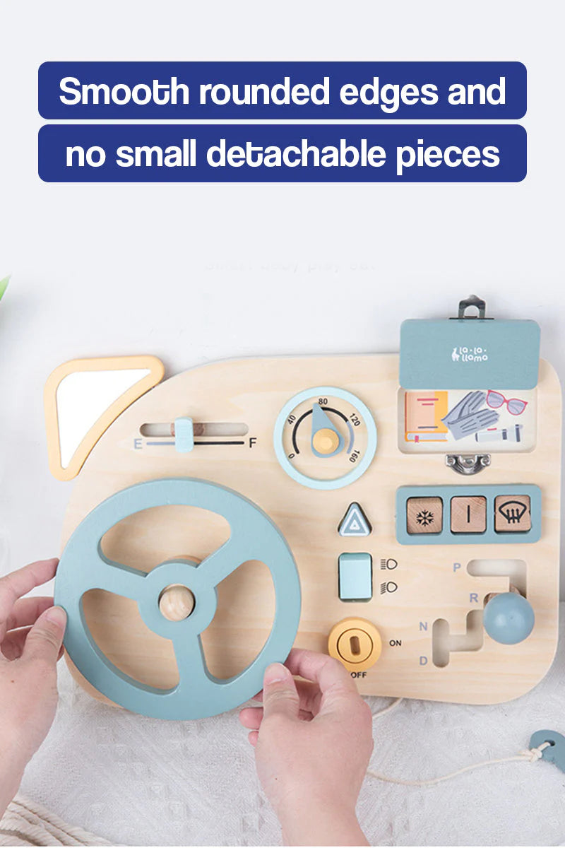 Little Driver Montessori Activity Board