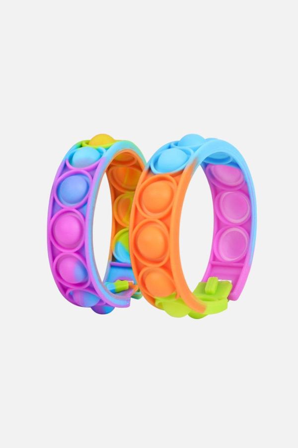 Stress Relief Push Pop Bracelet (5 PIECES)