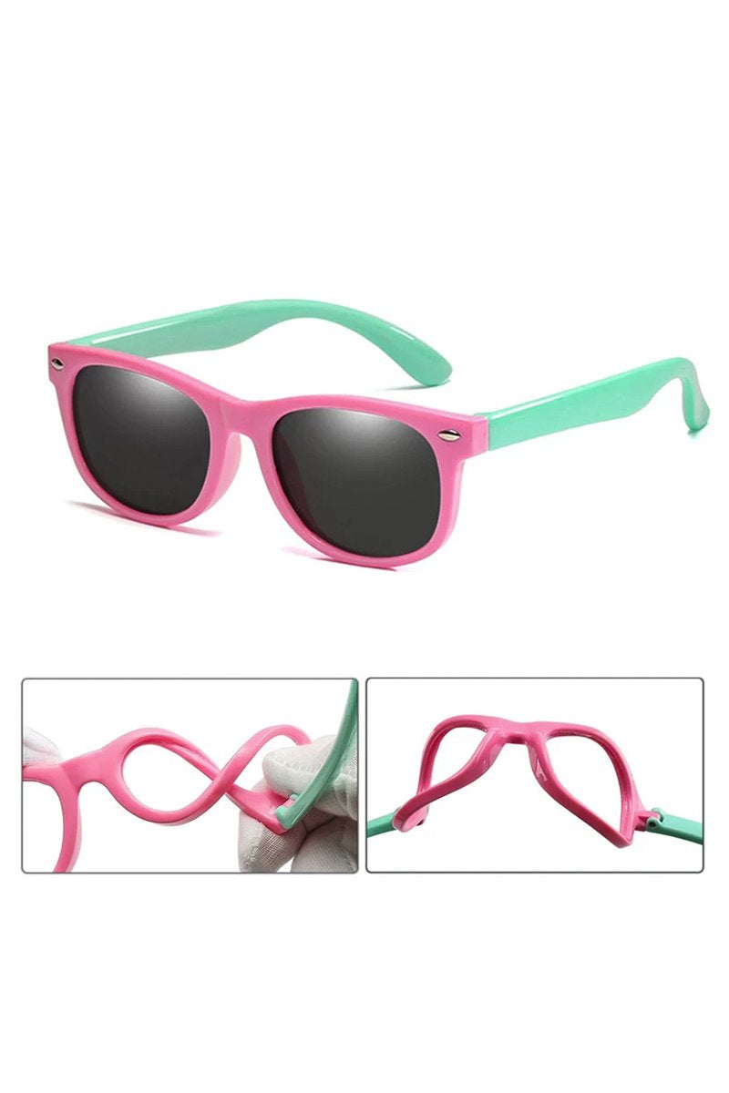 SUN SAFE: The Polarized and Flexible Kids Sunglasses