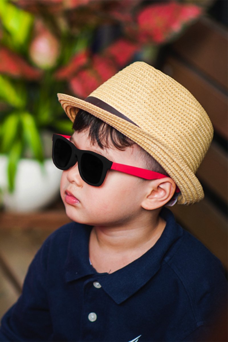 SUN SAFE: The Polarized and Flexible Kids Sunglasses