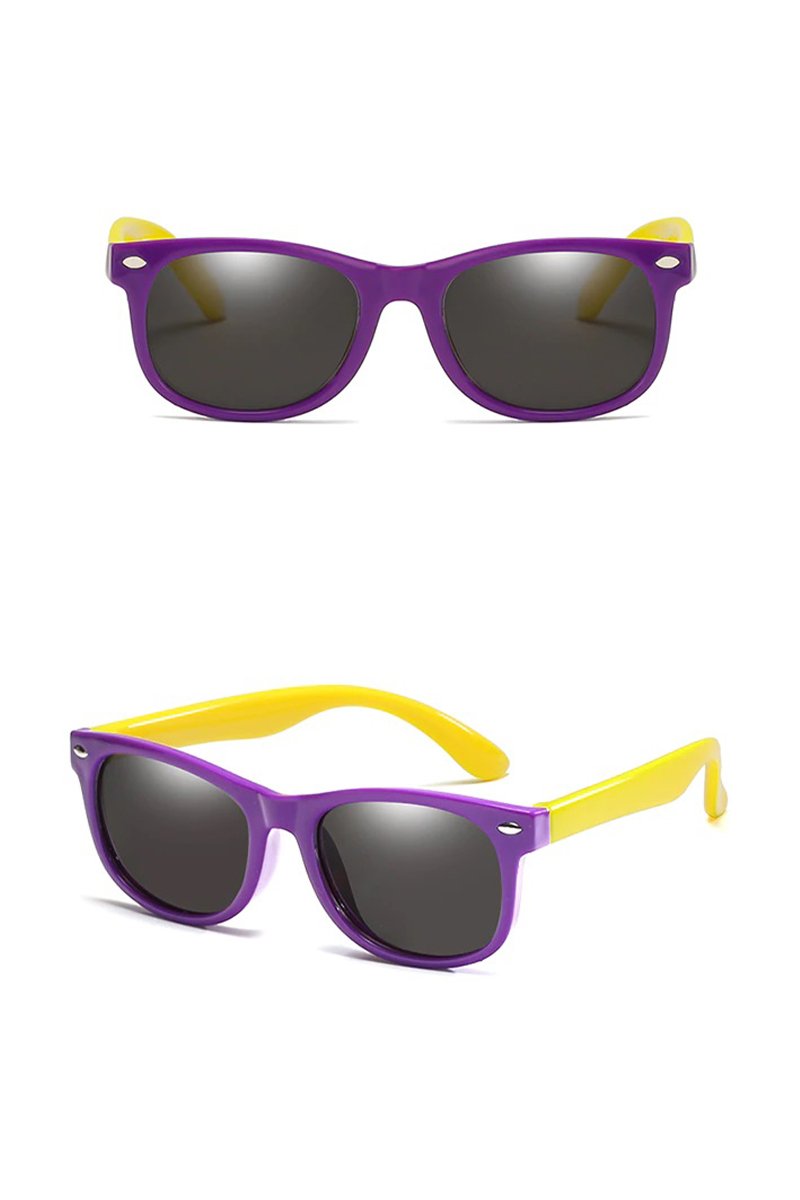 SUN SAFE: The Polarized and Flexible Kids Sunglasses