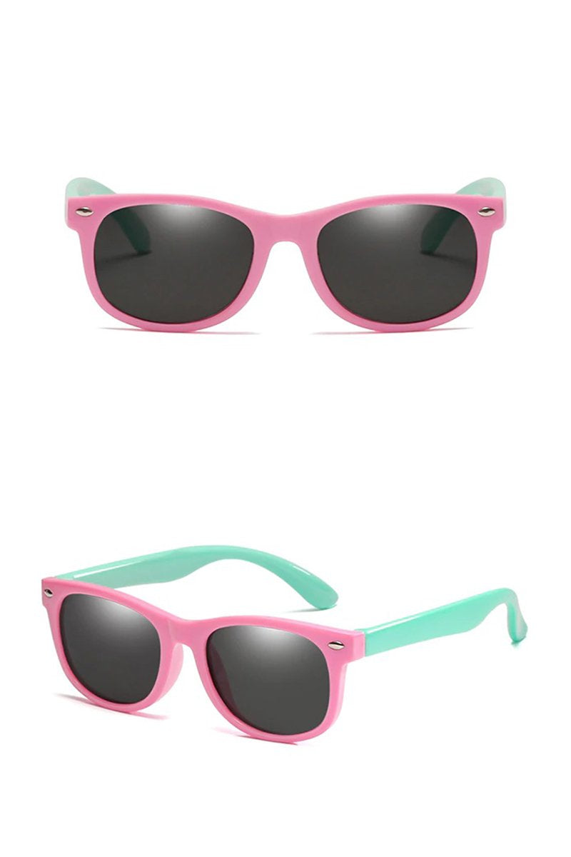 SUN SAFE: The Polarized and Flexible Kids Sunglasses
