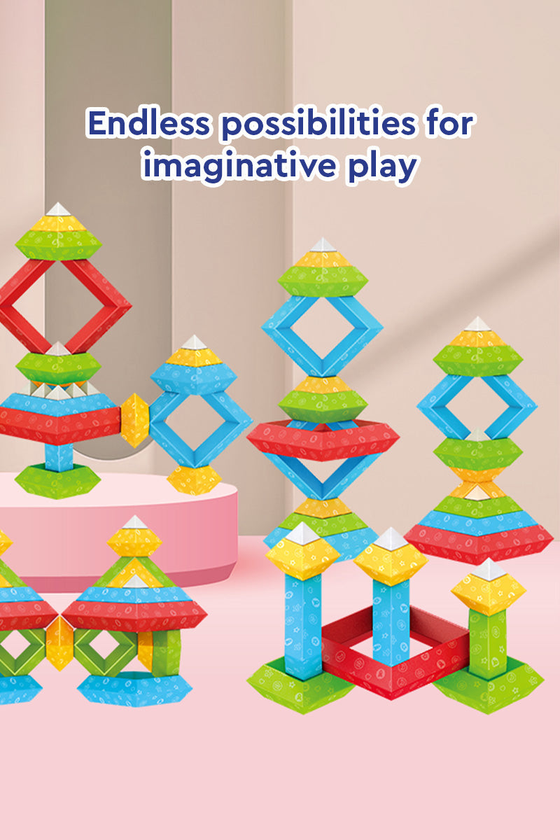 Pyramid Stack Building Blocks