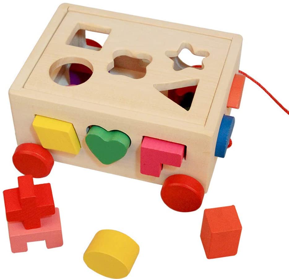 The Cube Car Wooden Play Kit (15 Shapes)
