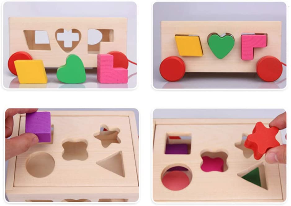 The Cube Car Wooden Play Kit (15 Shapes)