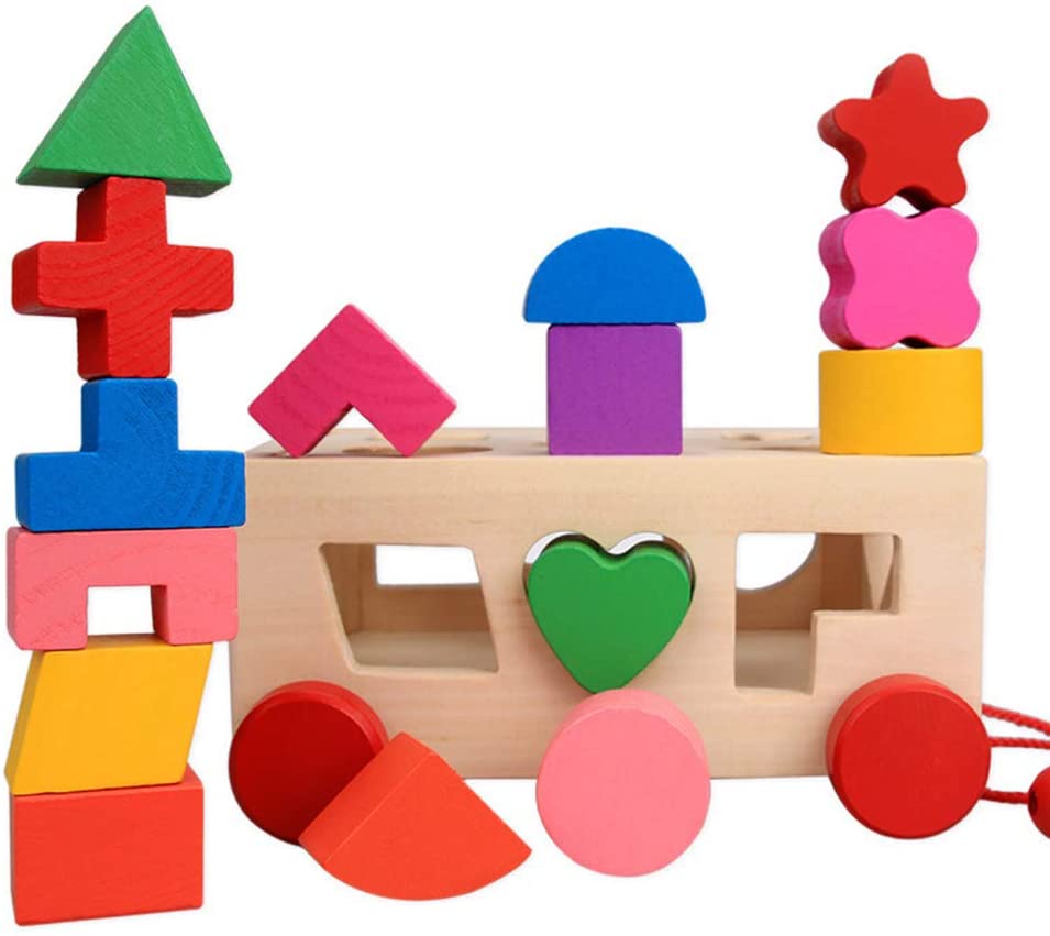 The Cube Car Wooden Play Kit (15 Shapes)