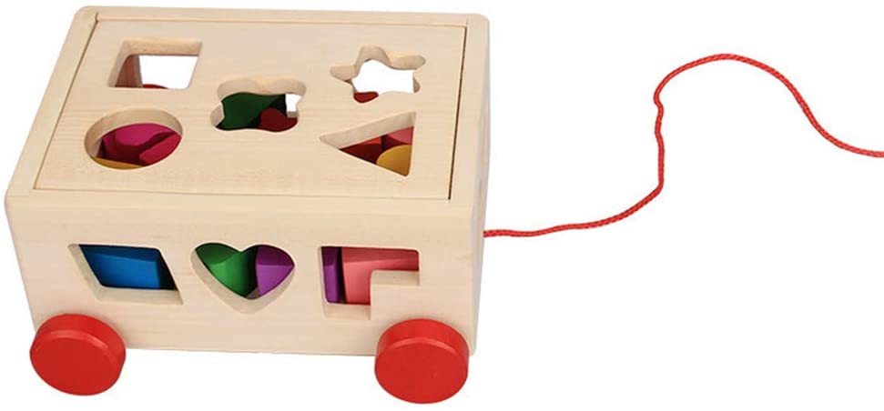 The Cube Car Wooden Play Kit (15 Shapes)