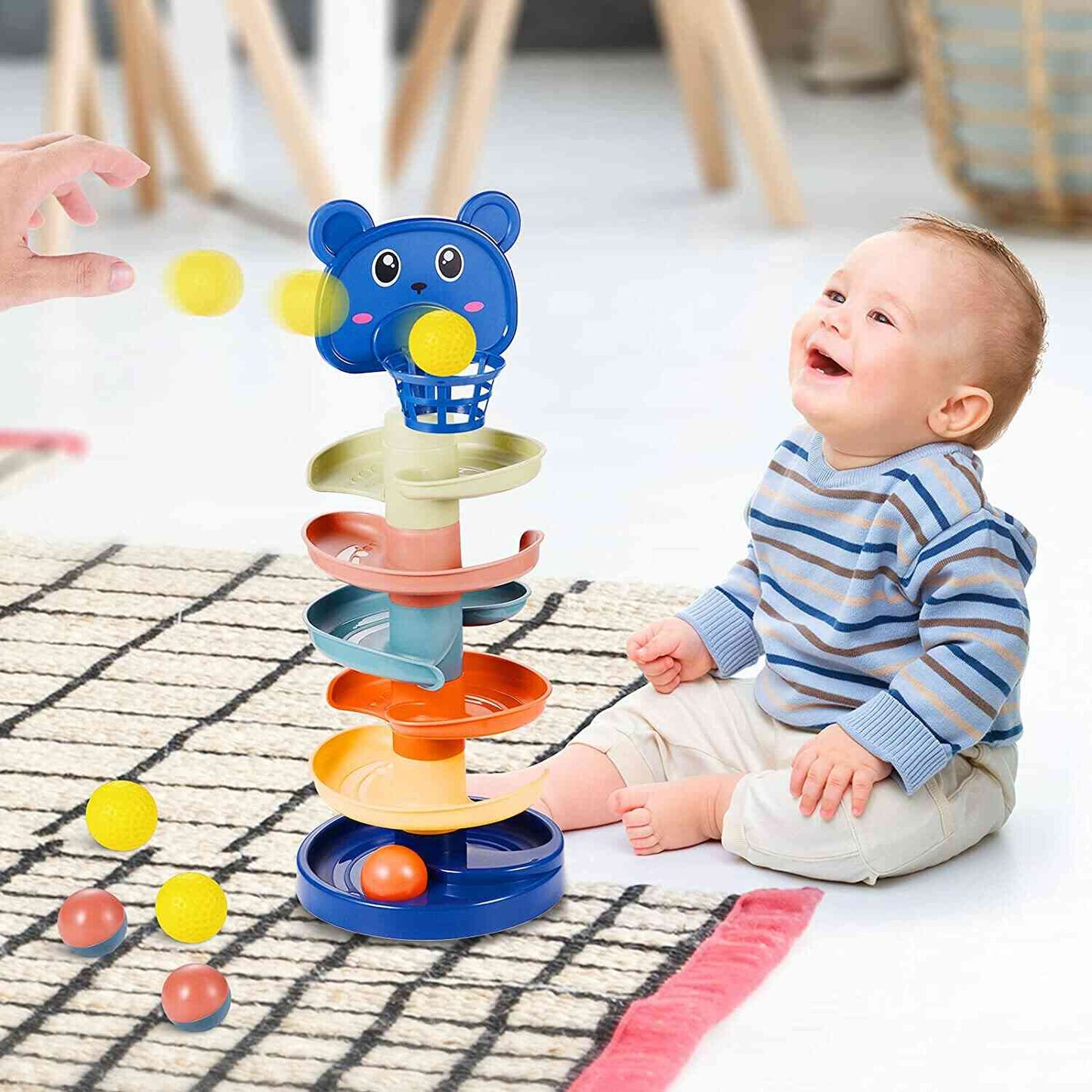 Slide & Seek Ball Run Tower