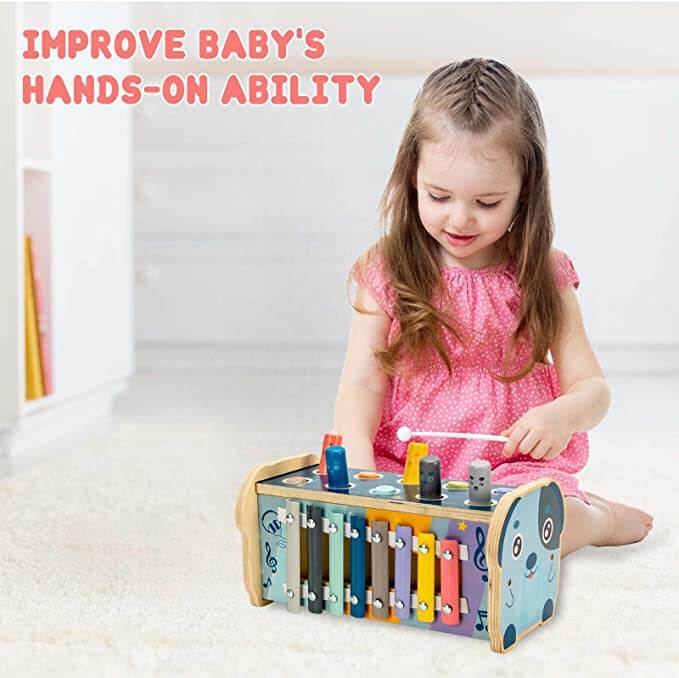 Dream Babies | 3 in 1 Montessori Wooden Educational Toy