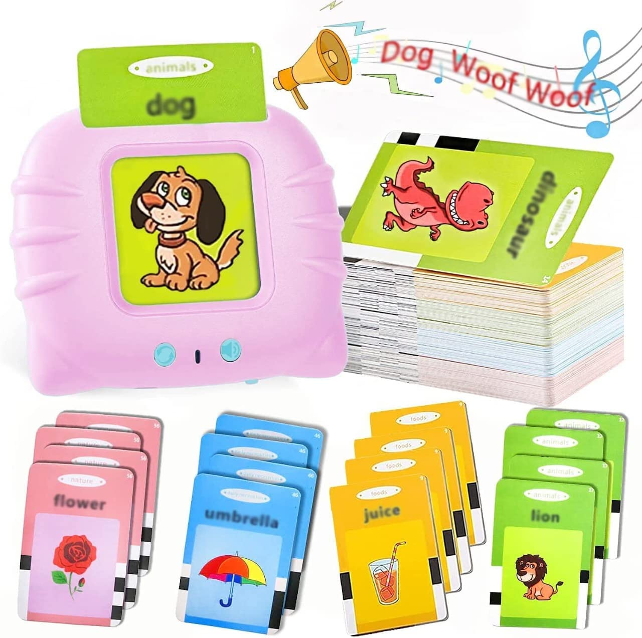 Kids Early Education Learning Talking Device with Fresh Cards Toy for Kids