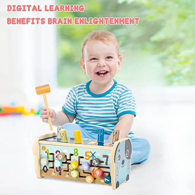 Dream Babies | 3 in 1 Montessori Wooden Educational Toy