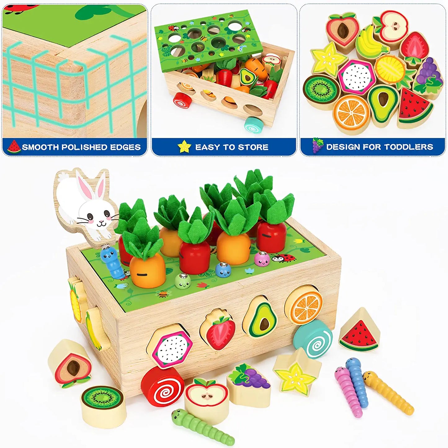 Harvest Toy Cart