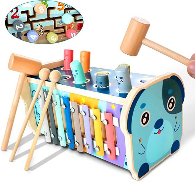 Dream Babies | 3 in 1 Montessori Wooden Educational Toy