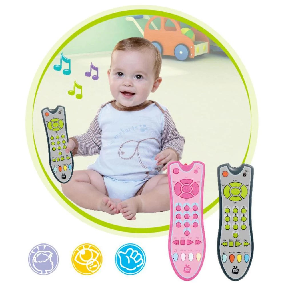 Baby TV Remote - Music, Light & Multi-Language