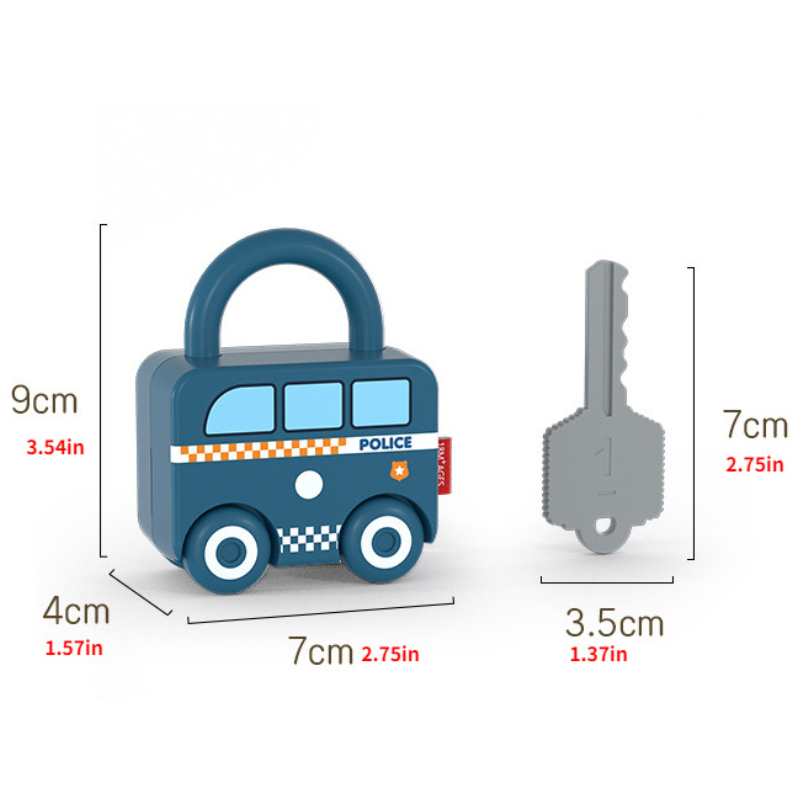 Montessori Learning Toy for Toddlers with Interactive Locks