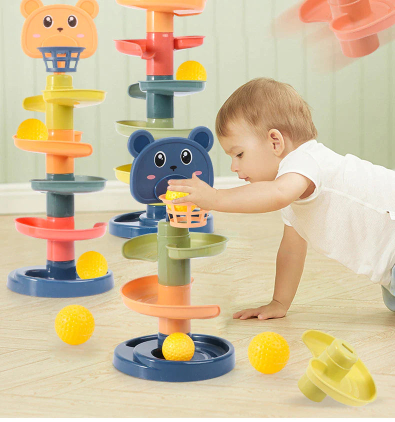 Slide & Seek Ball Run Tower