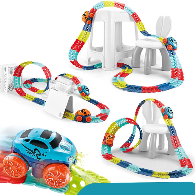 Montessori Australia Rollercoaster RaceCar Track Set