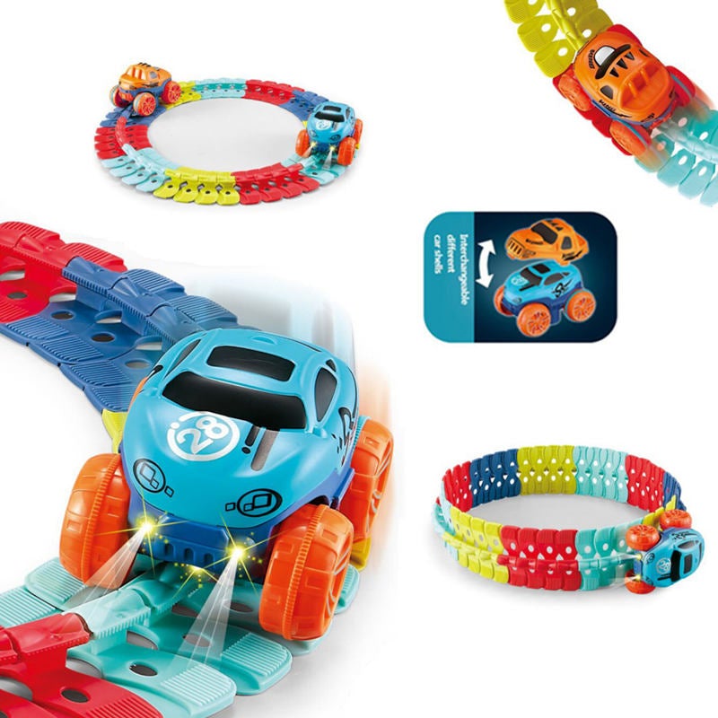 Montessori Australia Rollercoaster RaceCar Track Set