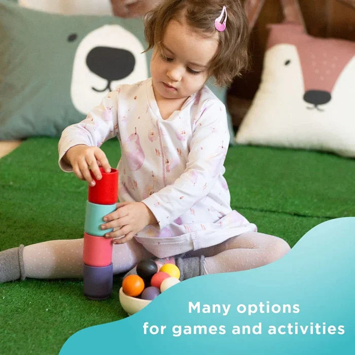 Montessori Toy easily recognize the main colors