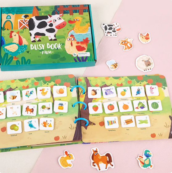 Busy Book Learning Toy