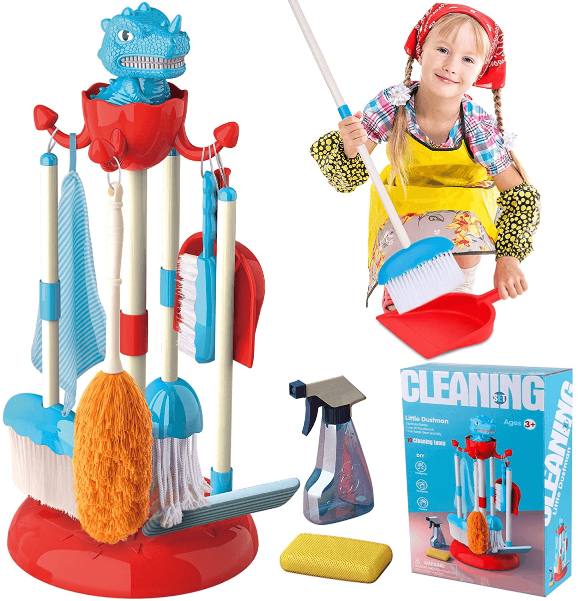 Montessori Cleaning Kit (10 pieces)