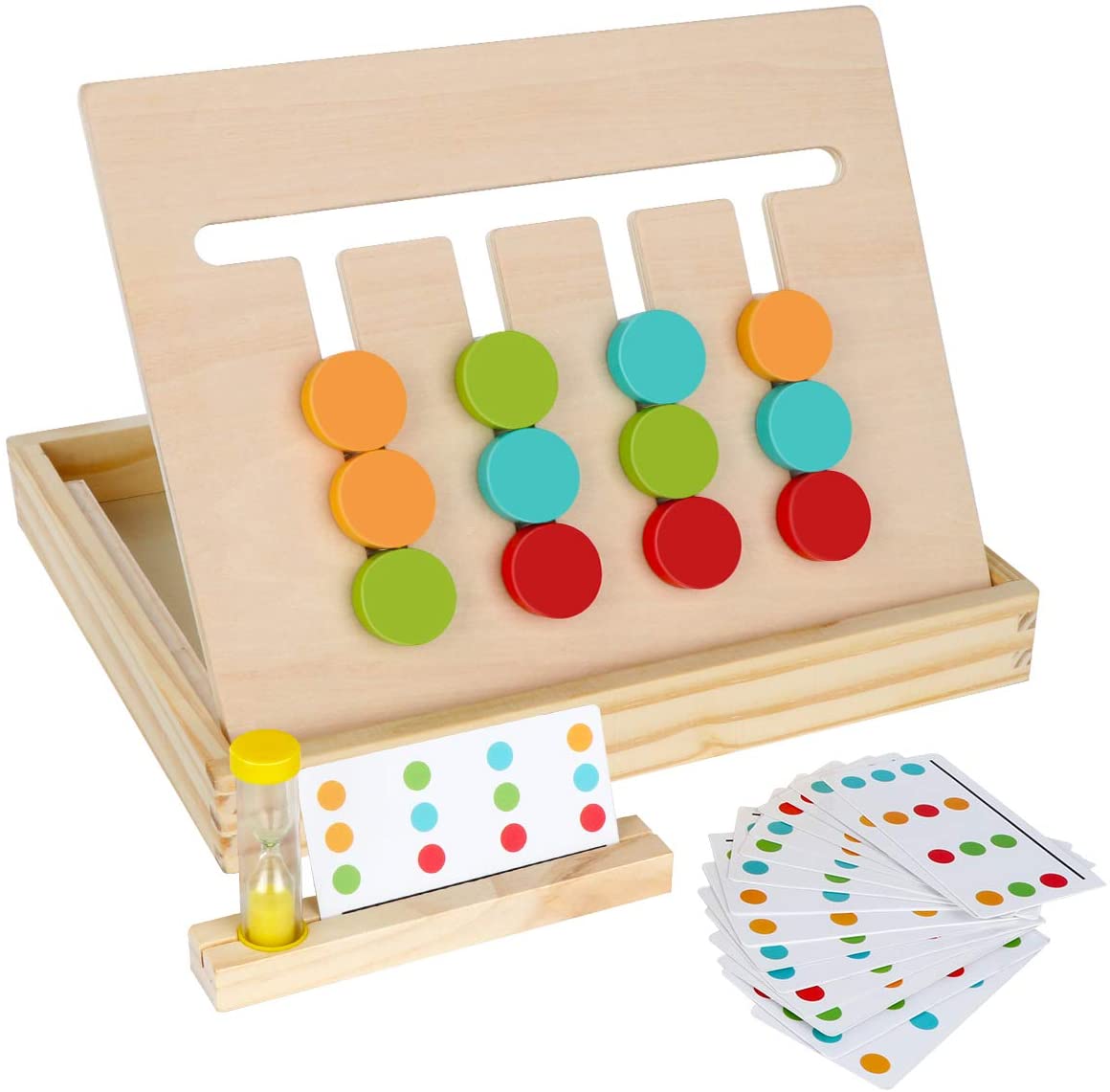 Montessori Color & Shape Slide Puzzle
