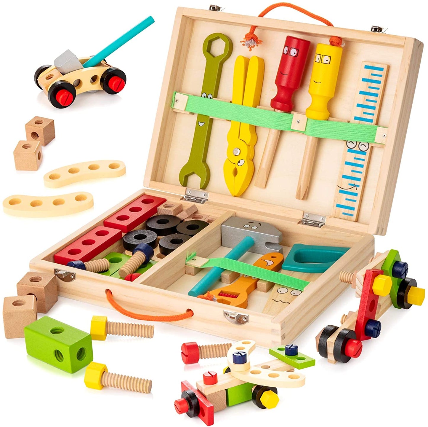 Montessori Wooden ToolBox
