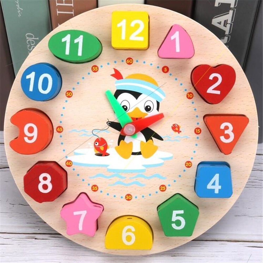 Montessori Penguin's Clock