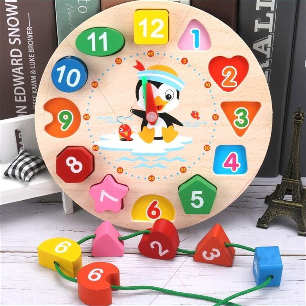 Montessori Penguin's Clock