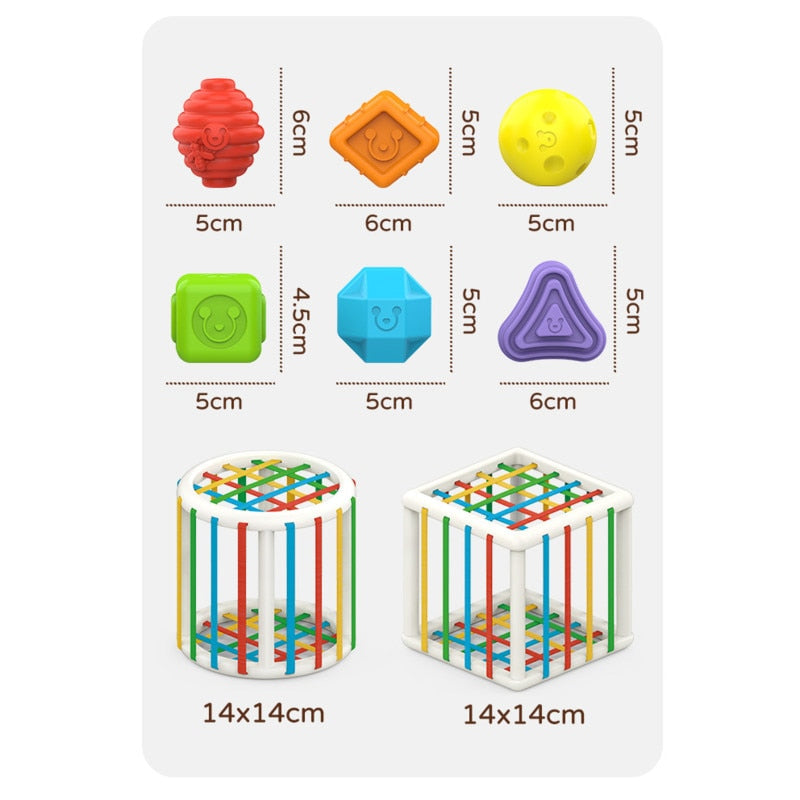 Montessori Shape Blocks