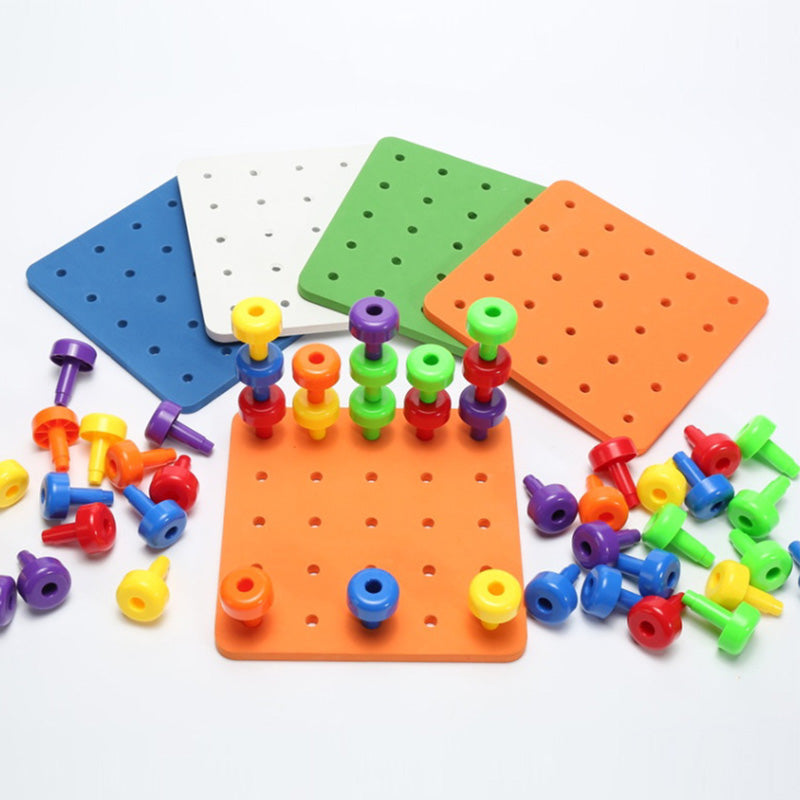 Montessori Pegboard