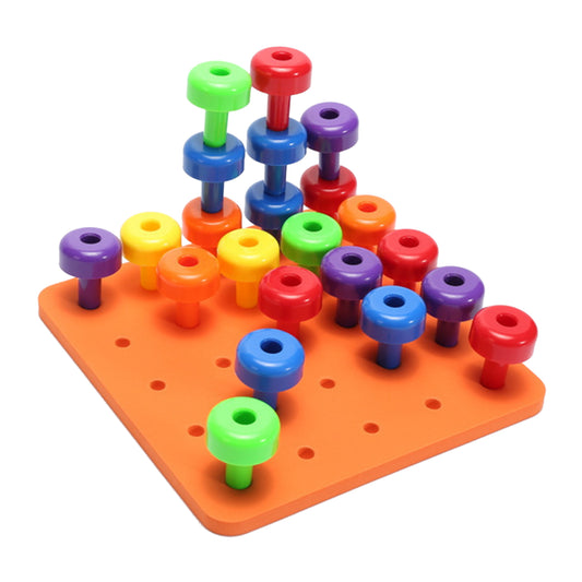 Montessori Peg Board Set