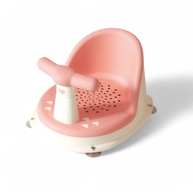 Baby Bath Seat with Anti-Slip Support – Infant Safety Bath Chair for Tub