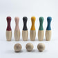 Kids Wooden Bowling Set