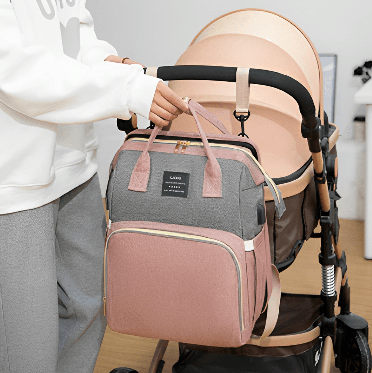 All-in-One Diaper Bag – Multifunctional Baby Bag with Changing Station & Travel Organizer
