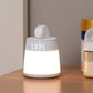 Mountable night light with feeding-time tracker