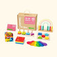 Baby Handprint and Footprint Keepsake Frame – Memory Kit for Newborns and Toddlers