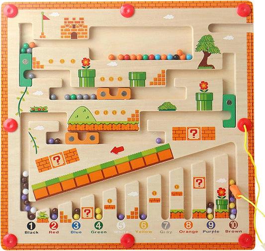 Montessori Magnetic Maze