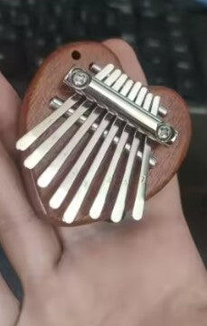 Mini Kalimba Thumb Piano Pendant for Beginners & Music Lovers