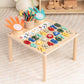 Kids Educational Activity Table with Numbers & Letters – Early Learning Alphabet & Counting Toy