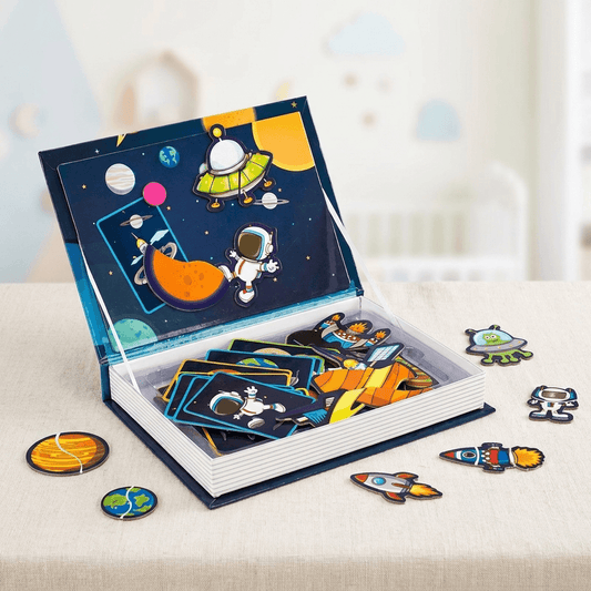 Magnetic 3D Puzzle Board for Kids – Educational STEM Learning & Problem-Solving Toy