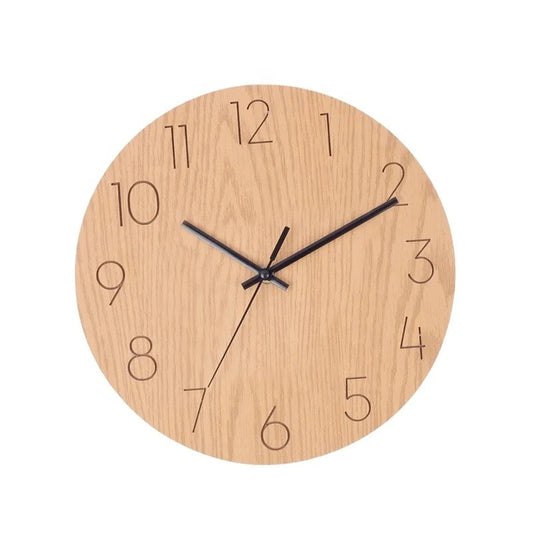 Montessori Wooden Learning Clock – Educational Time Teaching Toy for Kids