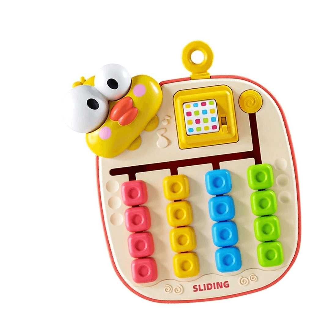Sliding Colour Matching Puzzle for Screen-Free Play