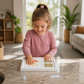 Kids’ Handprint Keepsake Frame Kit with Two Photo Spaces