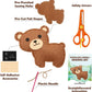 Wood Animals Sewing Craft Kit for Kids